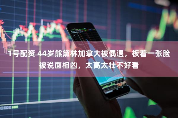 1号配资 44岁熊黛林加拿大被偶遇，板着一张脸被说面相凶，太高太壮不好看