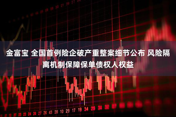 金富宝 全国首例险企破产重整案细节公布 风险隔离机制保障保单债权人权益