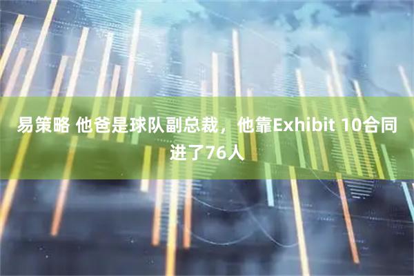 易策略 他爸是球队副总裁，他靠Exhibit 10合同进了76人